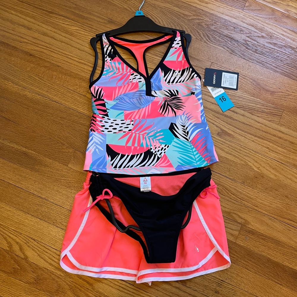 Bathing Suit and shorts set